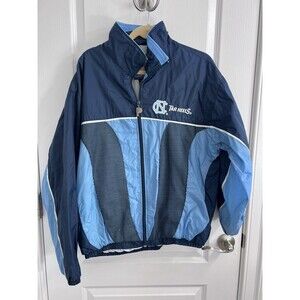 Pro Layer Carolina Panthers Windbreaker Jacket Mens Size M NFL Blue